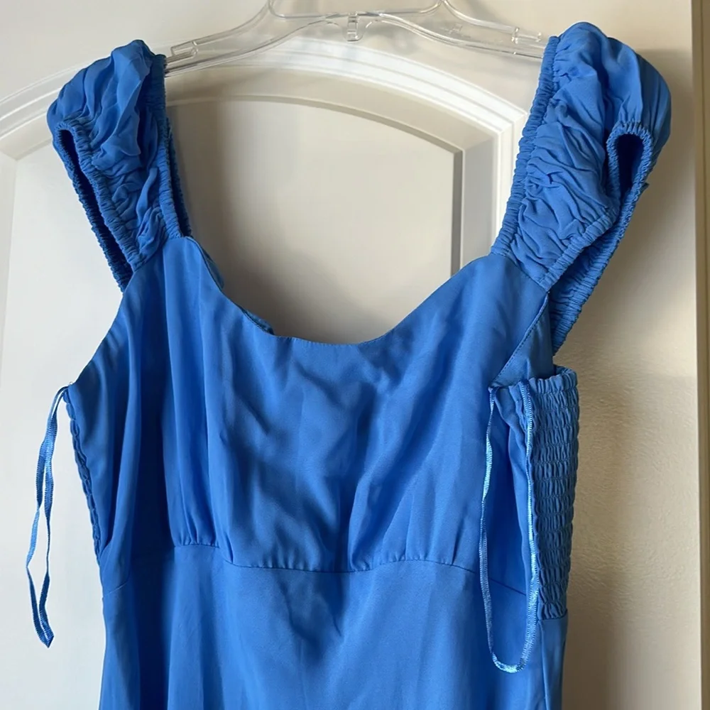 Abercrombie Blue Floor Length Dress
